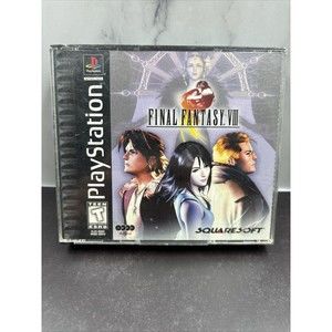 Final Fantasy VIII 8 Original Playstation 1 Game Set w/ Mini Walk Thru